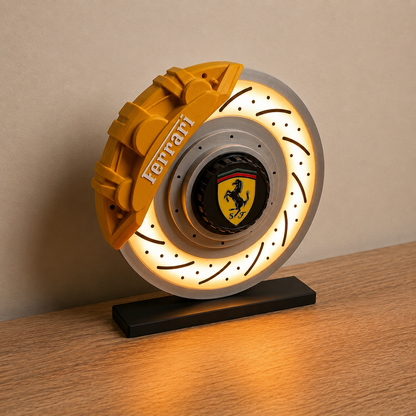 Ferrari Brake Disc LED Lamp
