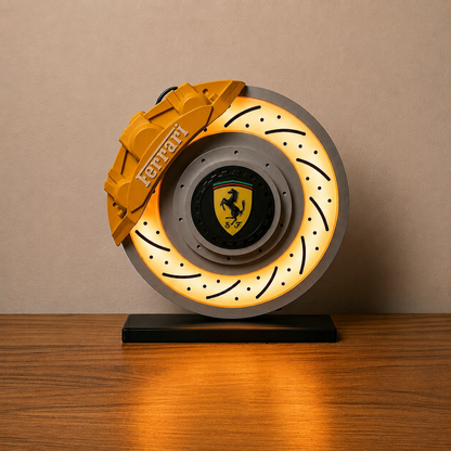 Ferrari Brake Disc LED Lamp