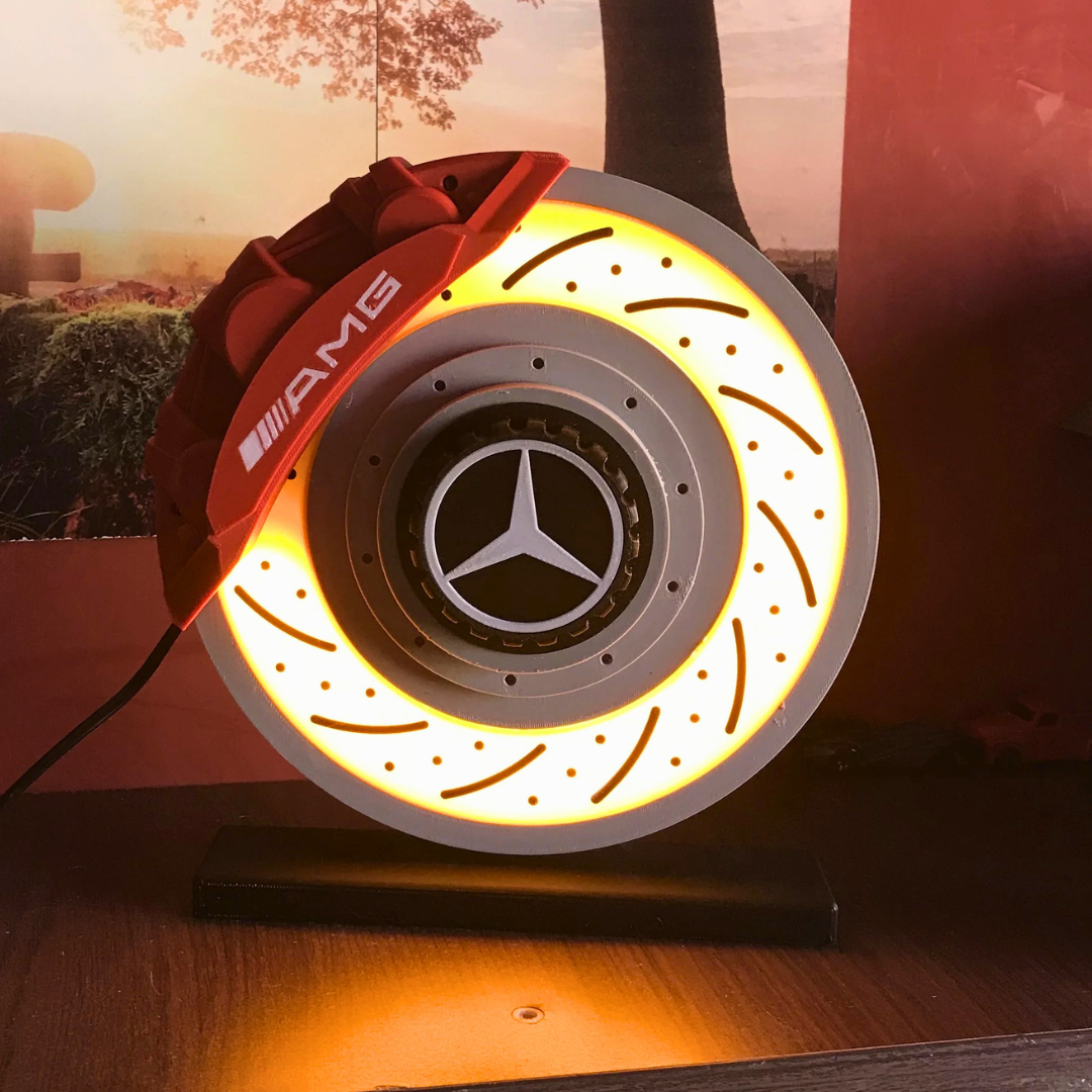 Mercedes Brake Disc LED Lamp