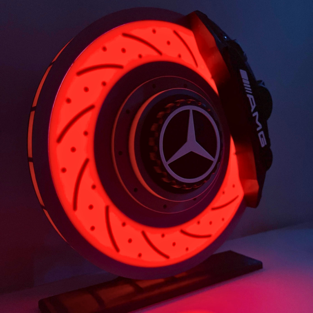 Mercedes Brake Disc LED Lamp