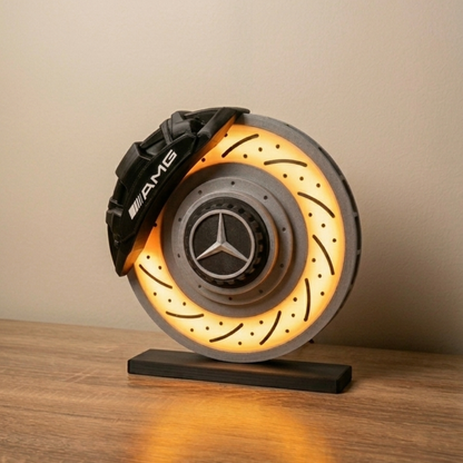 Mercedes-Bremsscheiben-LED