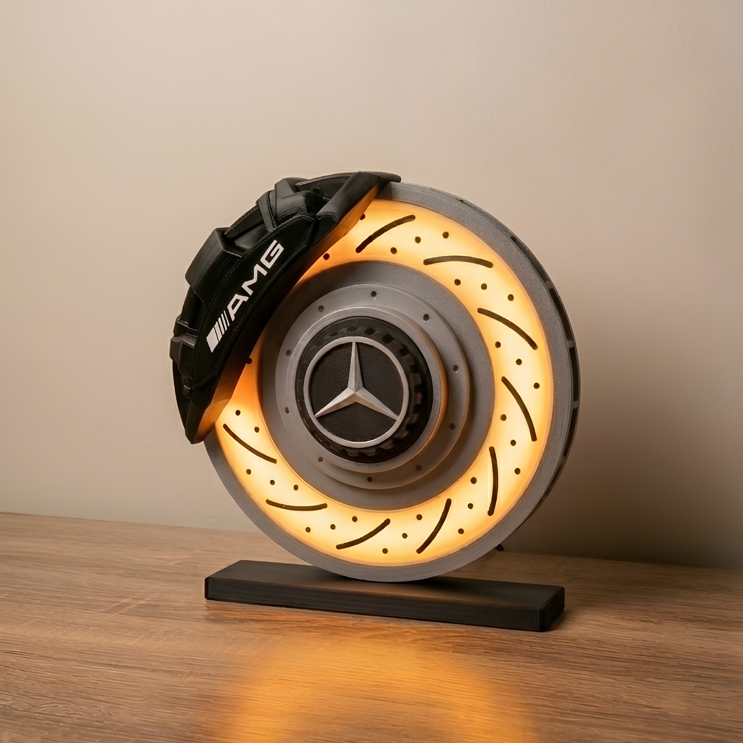 Mercedes Brake Disc LED Lamp