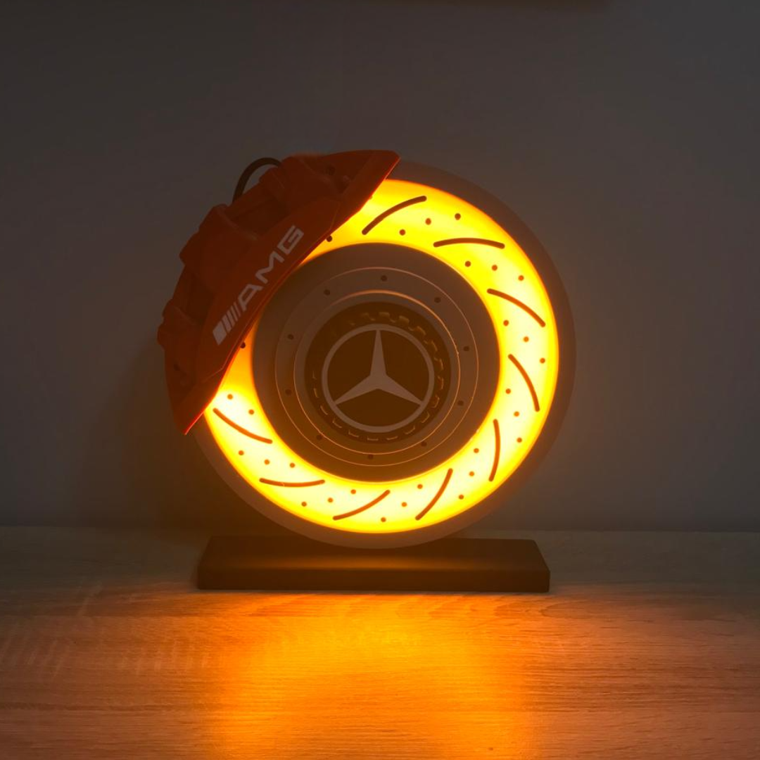 Mercedes-Bremsscheiben-LED