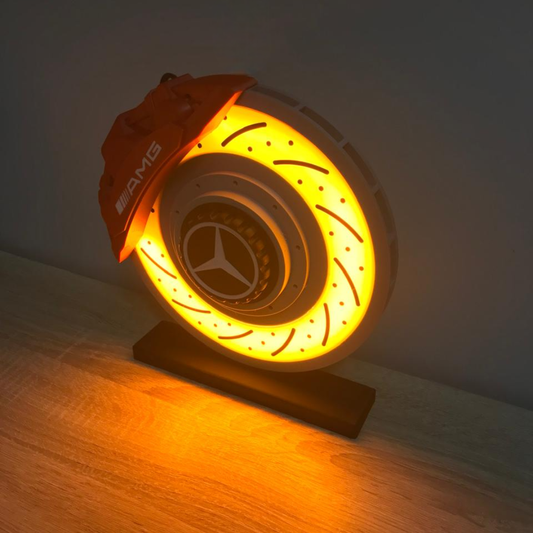 Mercedes-Bremsscheiben-LED