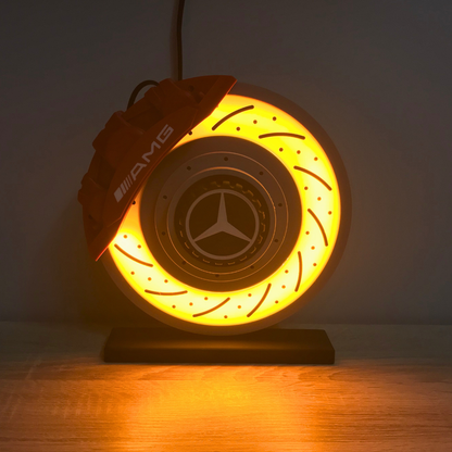 Mercedes Brake Disc LED Lamp