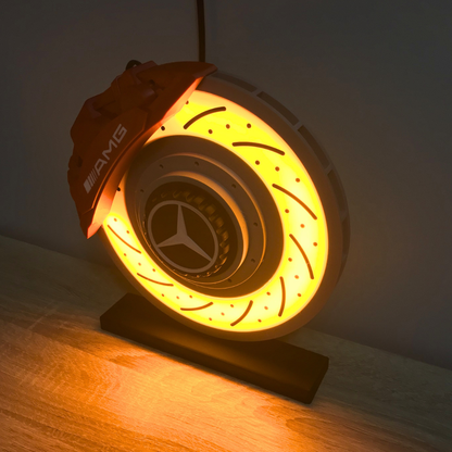Mercedes Brake Disc LED Lamp