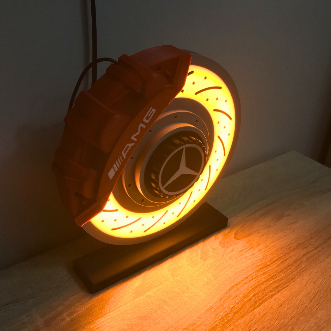 Mercedes Brake Disc LED Lamp