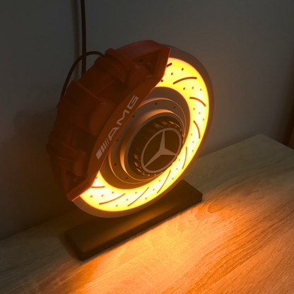 Mercedes Brake Disc LED Lamp