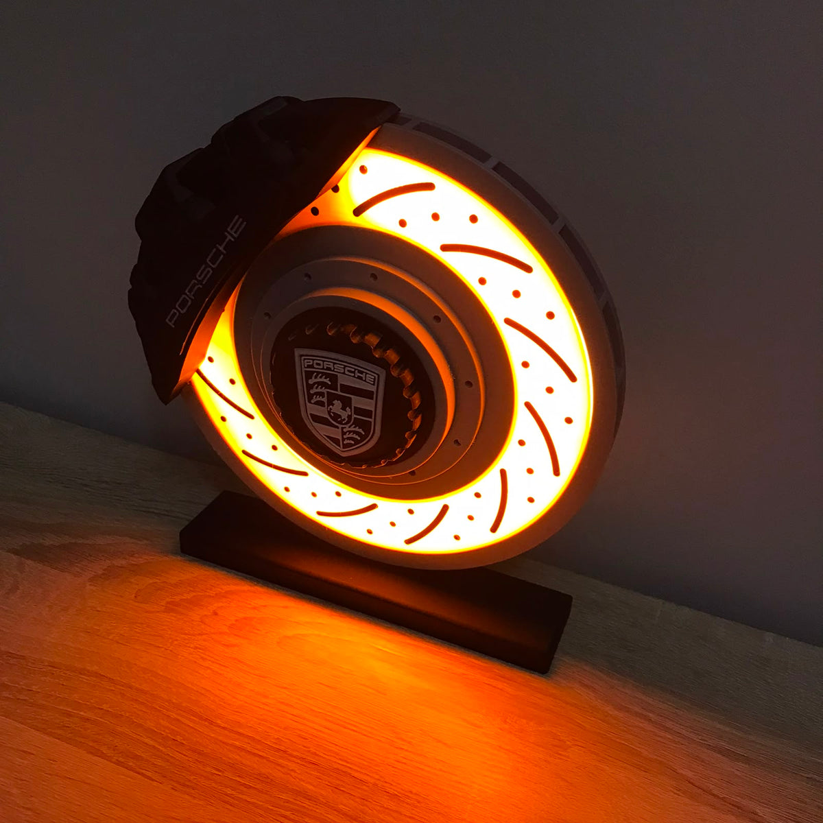 Porsche-Bremsscheiben-LED