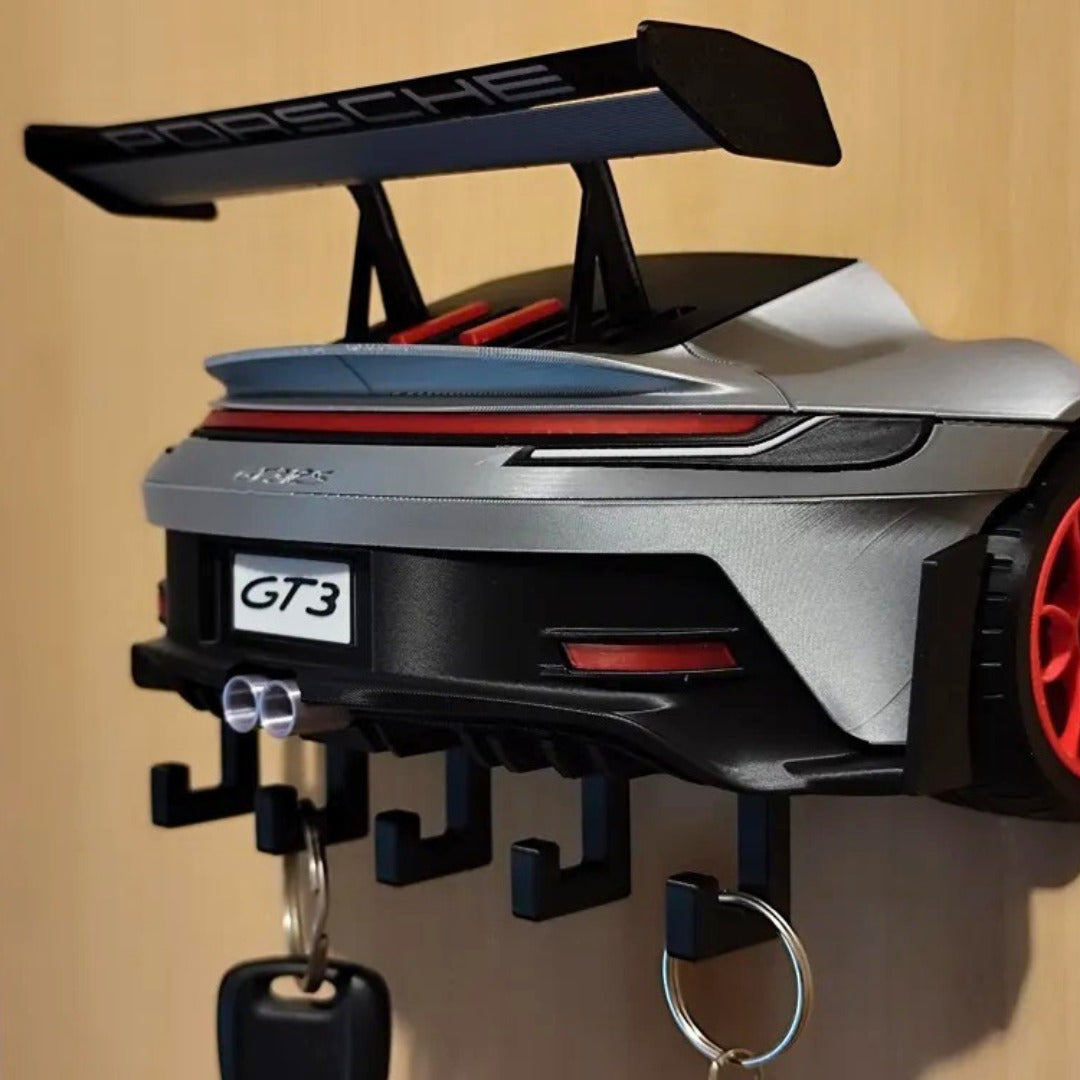 Porsche GT3 RS Wall-Mounted Key Holder