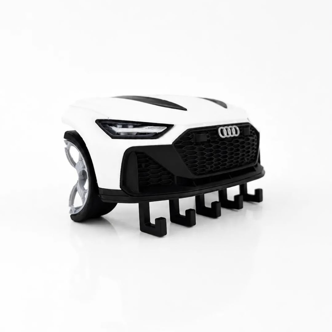 Audi RS Wall-Mounted Key Holder – Sporty Car Front Design