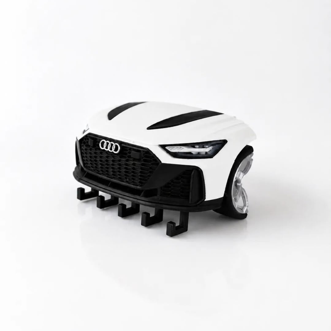Audi RS Wall-Mounted Key Holder – Sporty Car Front Design